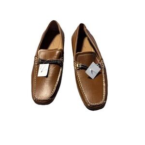DEXTER Casual Loafer Cognac Peter Driving Shoes Moccasin Comfort Mens 9.5 No Box